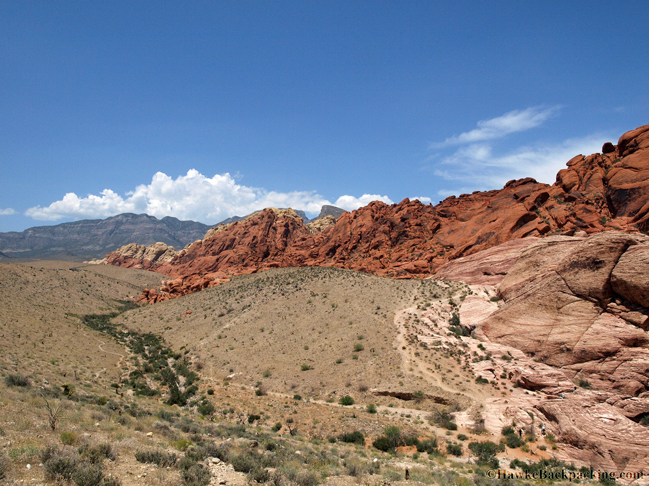 Red Rock Canyon - HawkeBackpacking.com